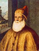 BASAITI, Marco Portrait of Doge Agostino Barbarigo oil on canvas